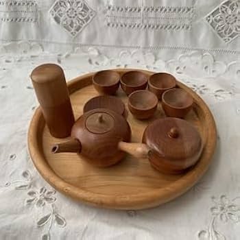 Amazon.co.jp: 木製ミニチュア お茶セット ドールハウス 手作り小さな Amazon.co.jp: 木製ミニチュア お茶セット ドールハウス 手作り小さな