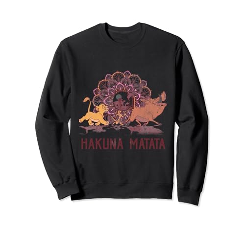 Sweat Lion King Trio Mandala une idée cadeau Disney originale