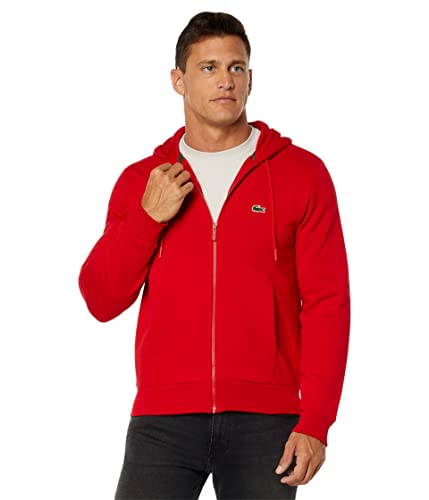 Opiniones de Lacoste Rouge más recomendados. 43 Lacoste LS - Cierre Completa para Hombre, Rojo Rouge, 4X-Large
