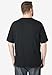 KingSize Men's Big & Tall Shrink-Less Lightweight Pocket Crewneck T-Shirt - 4XL, Black