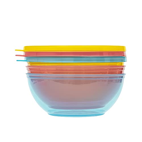 Buba, 16175, Kit 3 Potes Com Tampa, Colorido