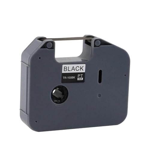 Ruban PT-100BK noir anti-effacement pour imprimante Brother