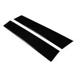 X AUTOHAUX Pair Windshield B Pillar Trim Panel NO.BB5Z-7820555-BB/BB5Z7820555BA Door Outside Cover for Ford Explorer 2011-2017 Left and Right