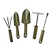 Küchenspülen Outdoor-Gartengeräte urządzenie do ogrodu dziecięcego-gospodarstwa domowego, łopatka ogrodowa z warzyw i warzyw do przenoszenia (kolor: zielony, rozmiar: Five Sets)