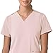 Carhartt Women's Flex Panel V-Neck Scrub Top - Soft Rose, S