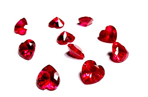 Zircone cubique rose cœur 3mm lot de pierres en vrac pour bijoux DIY