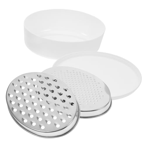 Rallador de Acero Inoxidable con Contenedor para Queso y Verduras miniatura 1