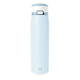Simple Modern Mesa Loop Water Bottle with Covered Straw and Handle | 30oz Cup Holder Friendly Insulated Stainless...