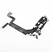 Olivechard for iPhone 14 Pro Max Lightning Charging Port Replacement (Space Black) USB Dock Connector Flex Cable Assembly Includes Waterproof Tape & Tool Kit for A2651, A2894, A2895, A2896