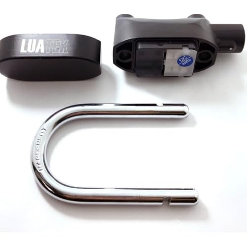 Cadeado com Alarme Sirene Grande Anti furto 110db Som Alto Segurança