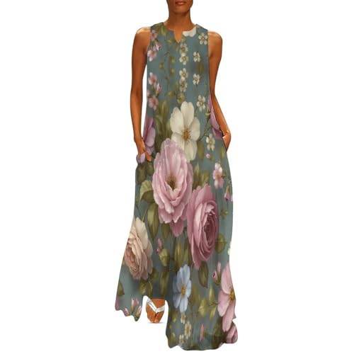 Robe lâche grande taille solution confort anti-chaleur col V