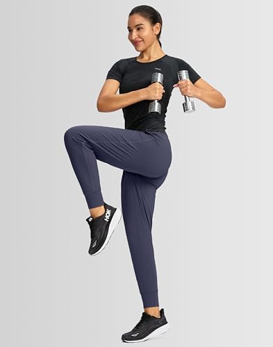 Image of G Gradual Women's Joggers High Waisted Yoga Pants with Pockets Loose Leggings for Women Workout, Athletic, Lounge