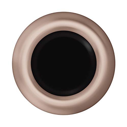 Image of simplehuman 60 Liter / 16 Gallon Bullet Open Top Trash Can Commercial Grade Heavy Gauge, Rose Gold Stainless Steel