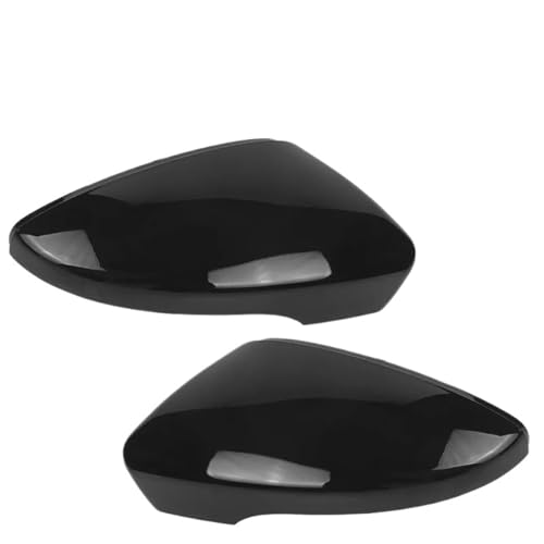 Coque rétroviseur extérieur noir brillant pour EOS de 2009 à 2016