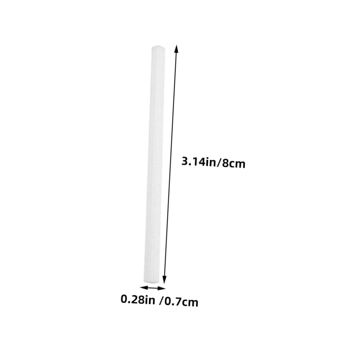 TOPPERFUN 50pcs Diffuser Sticks Replacement for Humidifiers Volatile Rods High Absorption Material for Home and Car Use