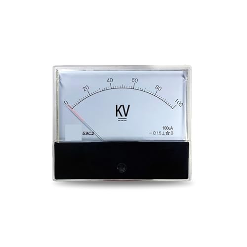 Medidor de KV CC 59C2 y voltímetro de alto voltaje CC para paneles de 12kV