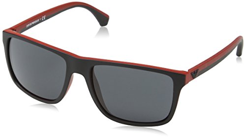 Emporio armani sunglasses black and red Clearance