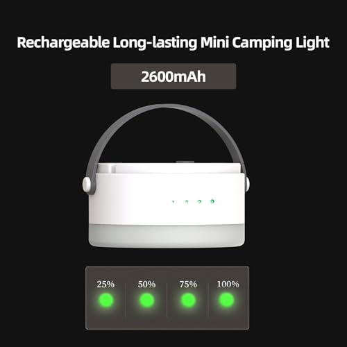 Lumière chaude à intensité variable USB-C pour éclairage de secours extérieur