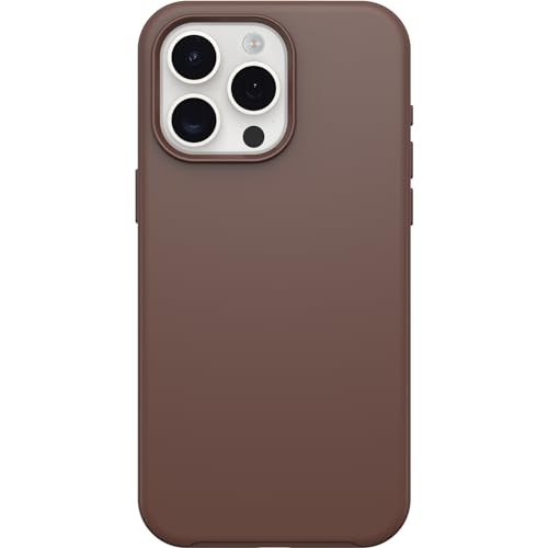 Image of OtterBox iPhone 15 Pro MAX (Only) Symmetry Series Case - Chocolate BAR (Brown), Snaps to MagSafe, Ultra-Sleek, Raised Edges Protect Camera & Screen