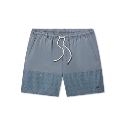 Southern Marsh Dockside Swim Trunks - Maldives Chambray, Navy, Small