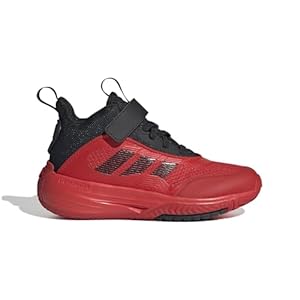 Adidas NKO99 Herren-Basketballschuhe Core Schwarz-Rot 37 1/3 EU