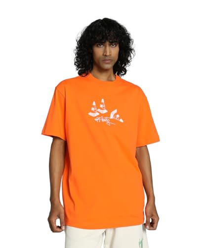 Image of Puma Unisex's Graphic Print Relaxed Fit T-Shirt
