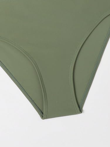 Milumia Girl's Two Piece Bikini Set Tropical Print Swimsuit Swimwear4