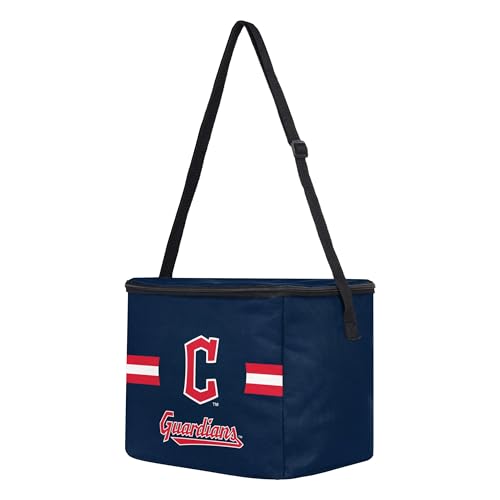Image of FOCO MLB Officially Licensed Primary Logo Team Stripe 6 or 12 Pack Soft Insulated Game Day Baseball Lunch Tote Cooler