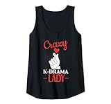 Photo Gallery crazy k-drama lady shirt divertente k-pop amante dramma coreano canotta Photo Gallery crazy k-drama lady shirt divertente k-pop amante dramma coreano canotta