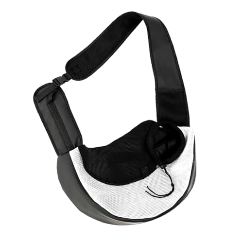 HANABASS Pet Travel Bag Breathable Pet Carrier Large Capacity Strong Bearing Comfortable Net Bag for Outings Cycling Walking Random