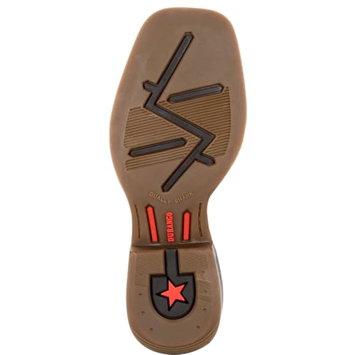 Durango® Lil' Rebel Pro™ Little Kid's Brown Western Boot2