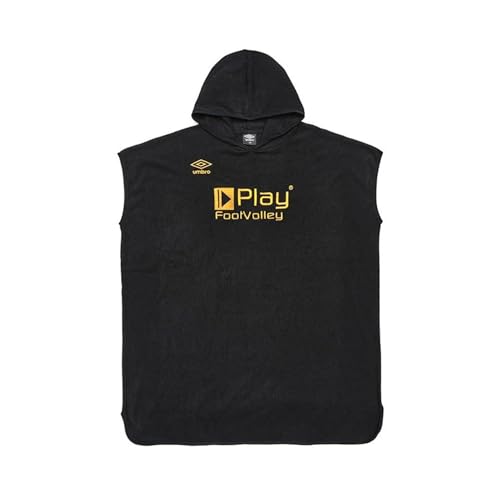  Umbro Accappatoio poncho uomo con cappuccio in cotone realizzato collaborazione con T-Max, asciugamano ad asciugatura rapida, leggero, comodo ideale per nuoto e surf