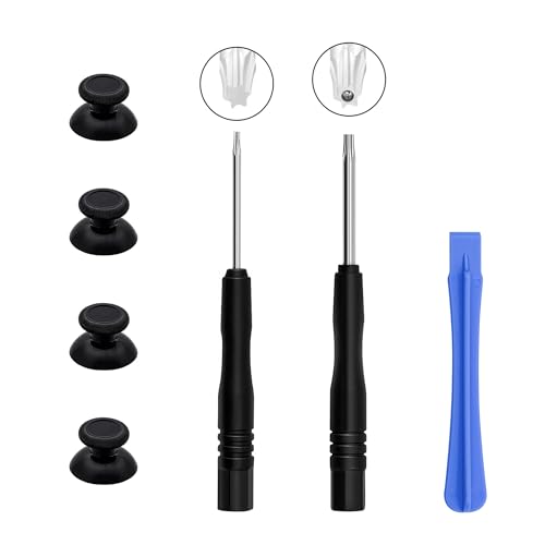 Tolesum Thumbsticks Ersatz und Reparatur Werkzeuge Kit Analog Stick Joystick für Xbox Series X/S, Xbox One, Xbox One X/S/Elite Controller Zubehör