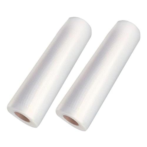 OFFSCH 4 Layers Food Storage Roll 2 Packs Leakproof Airtight Microwave Freeze Safe for Home Commercial Use