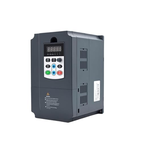 VFD Inverter 1.5kw 2.2kw 3kw 4kw 5.5kw 220V to 380V with Spindle Motor use for Router Milling Machine Tools(4KW)