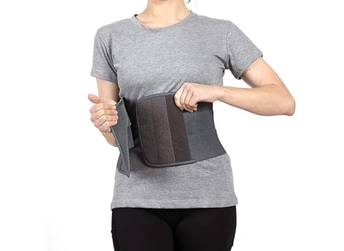 Image of Cotton, Abdominal Belt After Delivery For Tummy Reduction Belly Support Belt, Breathable Belt For Women & Men (SPECIAL Universal) Compatible XXL,3XL,4XL, Grey