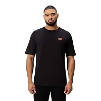 Canterbury Men's Tempo+ GFX Training Tee, Black, Medium