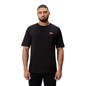 Canterbury Men's Tempo+ GFX Training Tee, Black,