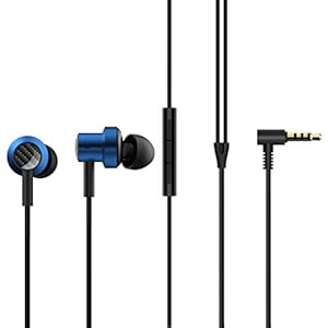 MI XIAOMI Dual Driver Dynamic Bass in-Ear Wired Earphones with Mic, 10mm& 8mm for Heavy Bass & Crystal Clear Vocals…