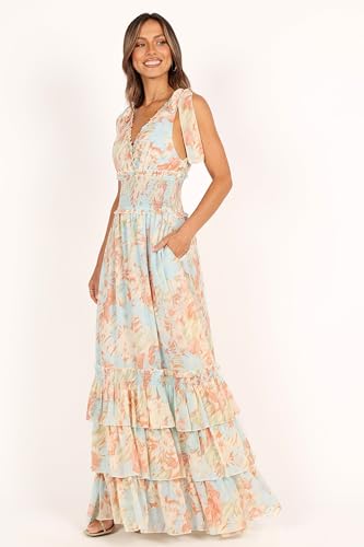 Petal & Pup Women's Christabel Tiered Maxi Dress4