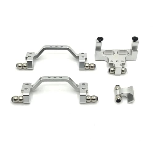 RC�J�[�A�N�Z�T���[ For WPL For C64 C64-1 1/16 RC �J�[�A�b�v�O���[�h�p�[�c�A�N�Z�T���[���������N���b�h�}�E���g�v�����b�h�u���P�b�g�T�[�{�}�E���g�x�[�X(Silver)