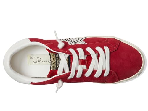 Image of VINTAGE HAVANA Womens Kate Slip On Sneakers Shoes Casual - Gold, White