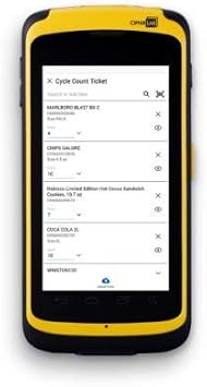 RS51 Series Mobile Computer, 1D and 2D Barcode Scanner, RFID and NFC Applications, Wi-Fi and 4G LTE Connections, 4.7 Inch Display, Rechargeable and Replaceable Battery