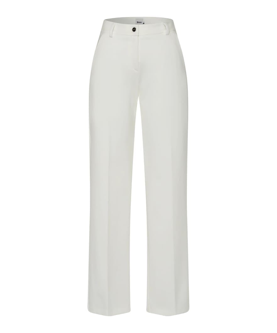 Brax Women's Style.Maine Finest Jersey Pants, 98 offwhite, 31W x 32L