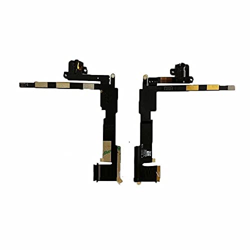 ePartSolution_Replacement Part for iPod Touch 6th Gen A1574 USB Charger Charging Port Dock Connector USB Port Flex Cable + Audio Jack Flex Cable USA (Black)
