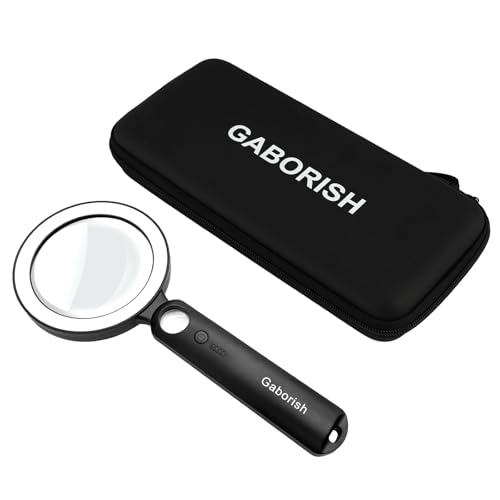 Loupe à main rechargeable USB pour lire les petits caractères sans fatigue - 2