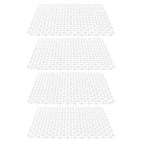 Alfombrilla de secado para cocina de PVC rectangular con base protectora antideslizante 2