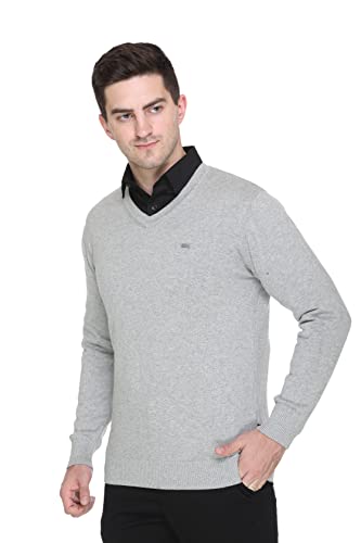 Image of GODFREY V Neck Full Sleeve Sweater for Man Winter Pullover