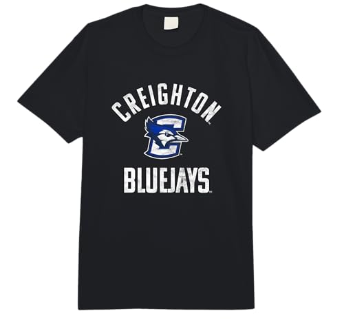 Creighton University Bluejays Large Comfort Colors Adult Heavyweight T-Shirt