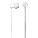 Produktbild Hama In-Ear-Headset Pro, Flachbandkabel, 3,5 mm Klinkenstecker, Vollmetallgehäuse, passive Geräuschunterdrückung, weiß